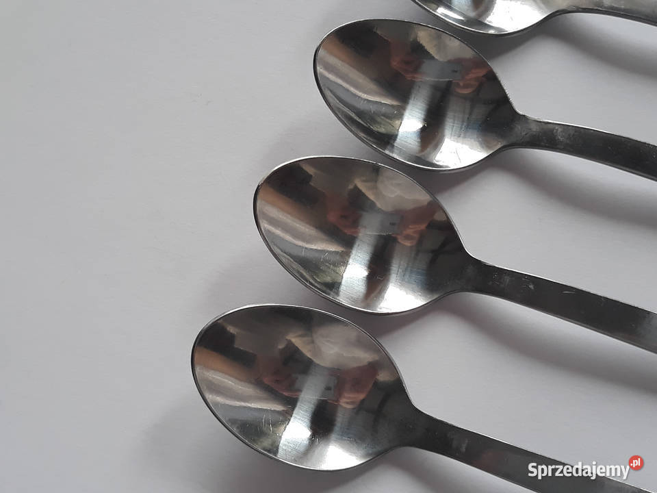 Łyżeczki do herbaty 1 RÓŻE Gerlach sztućce PRL Dąbrowa Górnicza