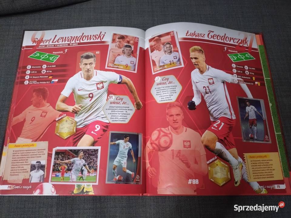 Album kolekcjonerski Dumni z naszych 2018 sport Poznań sprzedam