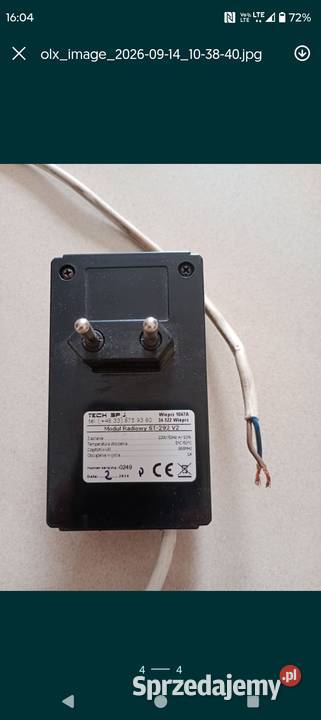 Sterownik pokojowy TECH st 292 moduł Pozostałe sprzedam