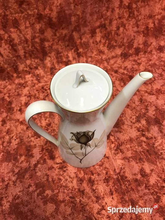 Dzbanek Rosenthal czarna roza Kielce