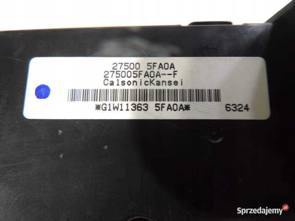 Nissan Micra K14 panel klimatyzacji 275005FA0A