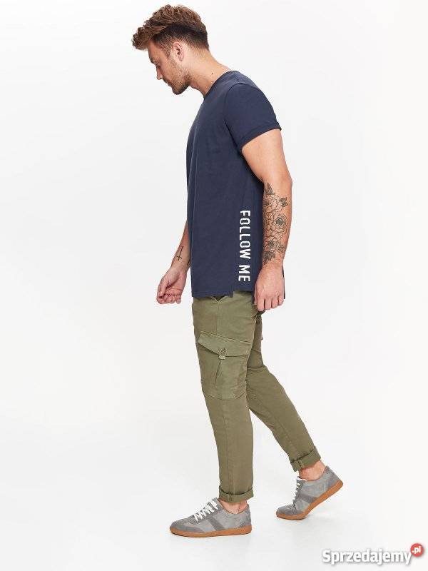granatowy tshirt męski Top Secret niebieski Olkusz