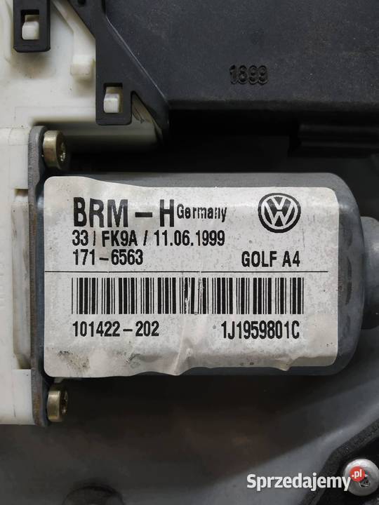 MECHANIZM SZYBY LEWY PRZÓD 1J4837755E VW świętokrzyskie
