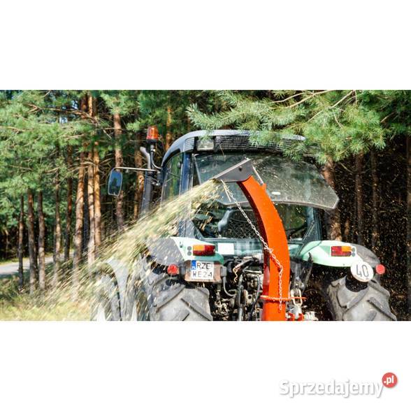 Rębak REMET CNC RT720 R WOM rolki hydrauliczne Wejherowo