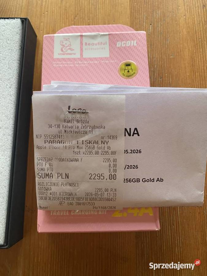 Sprzedam Iphone 14 Pro Zawiercie
