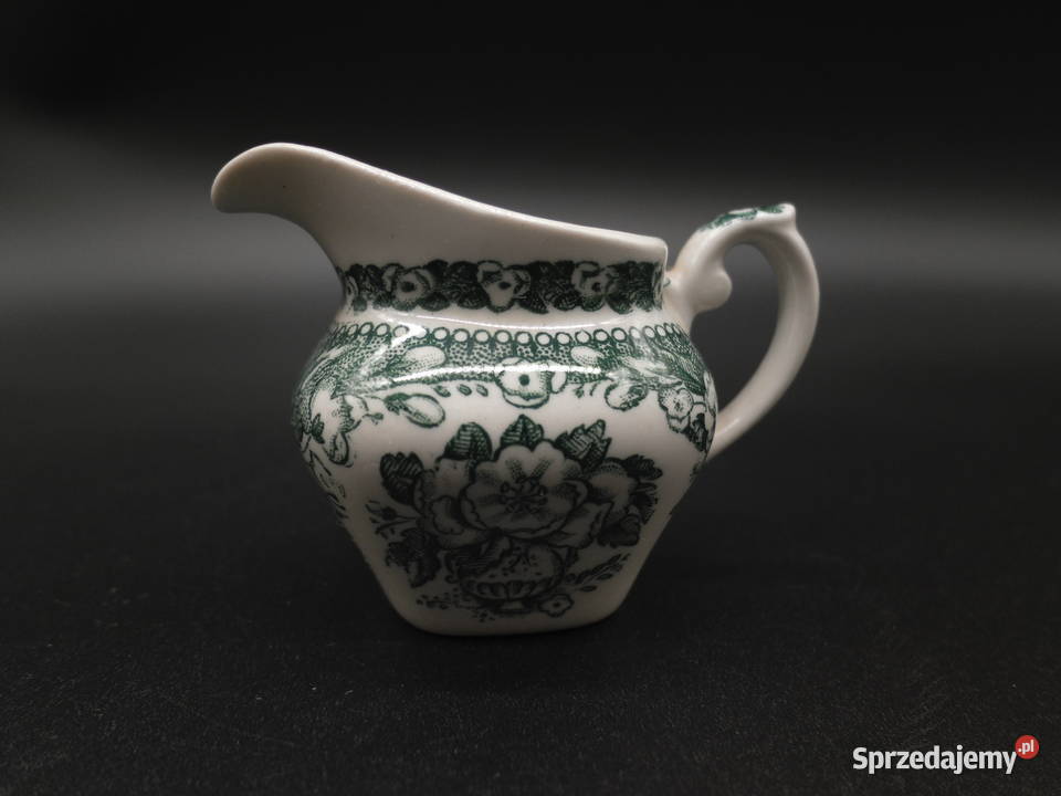 Porcelanowy mlecznik Villeroy Boch zielony