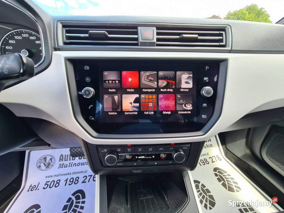 Seat Arona Automat Navi FullLed PDC Klimatronik nieuszkodzony wielkopolskie Wągrowiec
