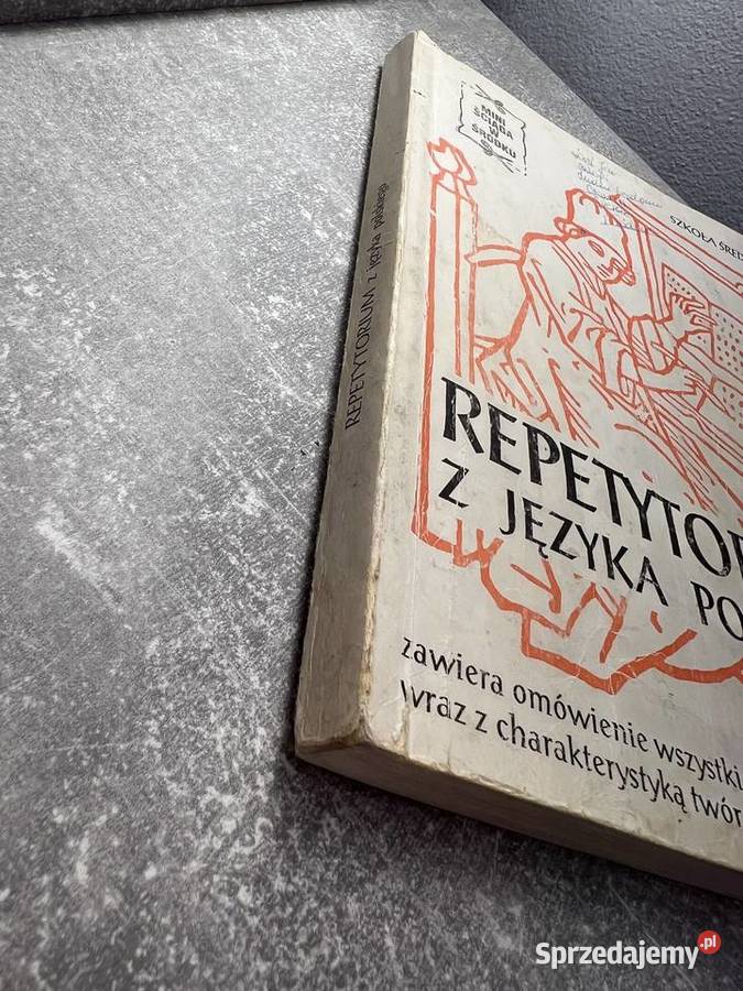 Repetytorium z języka polskiego GREG 1996 podkarpackie Jasło sprzedam