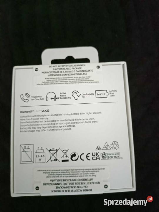 Słuchawki dokanałowe SAMSUNG Galaxy Buds FE Brzóza Królewska sprzedam