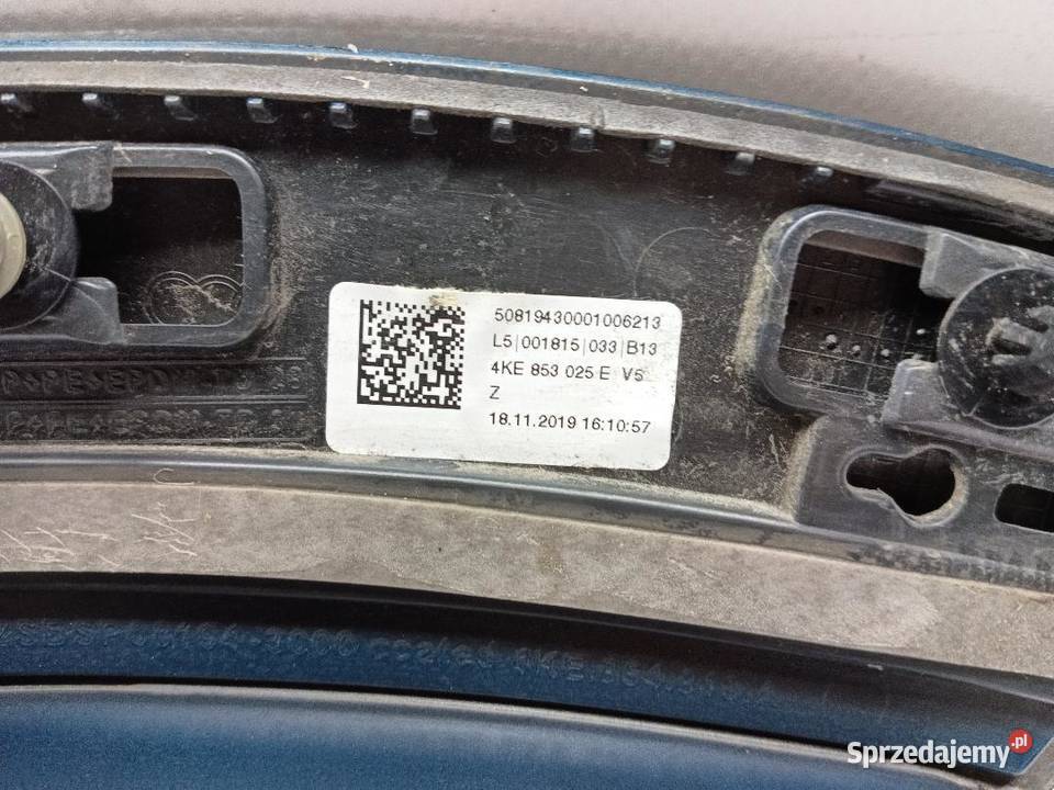 LISTWA BŁOTNIKA TYŁ TYLNA LEWA AUDI ETRON
