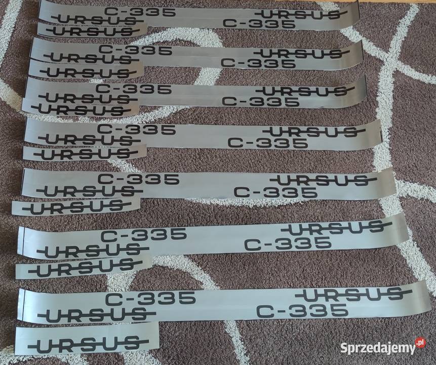 Naklejki ursus c335 nowy i stary typ Jędrzejów