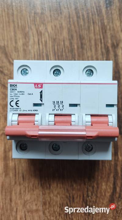 Wyłącznik Nadprądowy BKH LS C80A 3P 400V