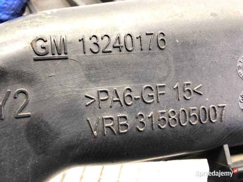 RURA POWIETRZA OPEL INSIGNIA A 13240176 20 160 osobowe podkarpackie