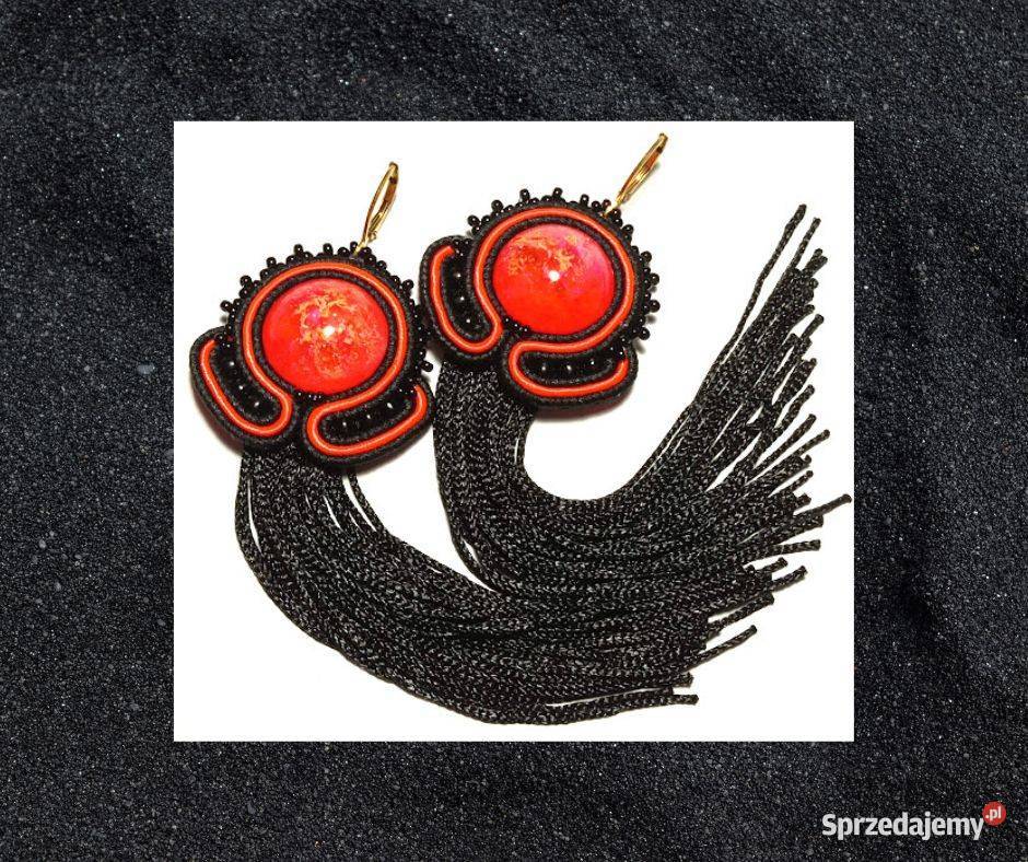 NEONKI POMARAŃCZOWE Z ŻYWICĄ SUTASZ Warszawa