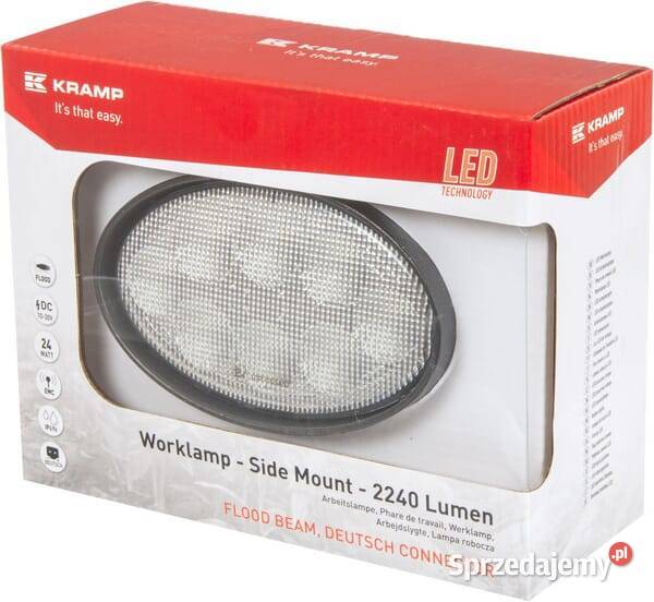 Lampa robocza LED do Claas Massey Ferguson Kamionna