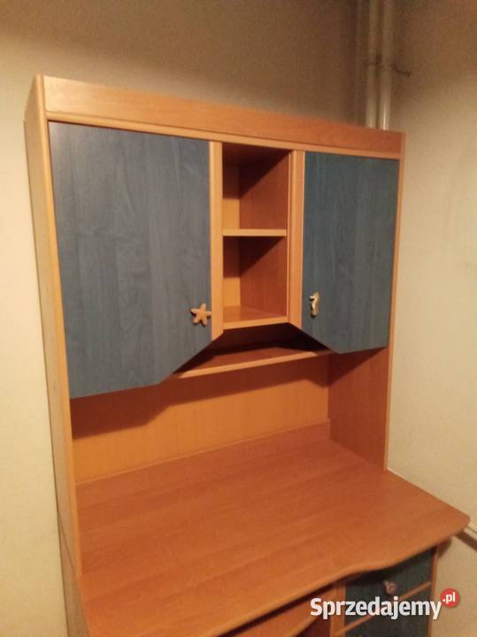 Biurko szkolne z morskimi elementami mazowieckie Warszawa