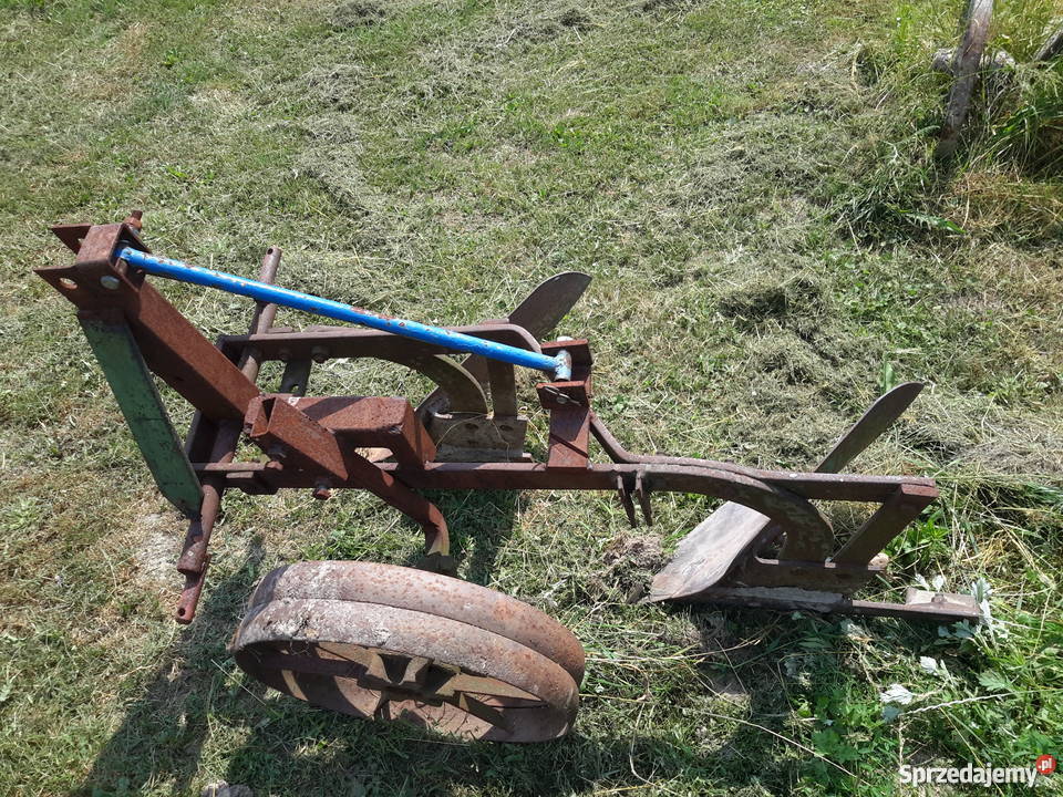 Pługi 1 konne 2 skibowe mikrociągnik nieuszkodzony Parczew