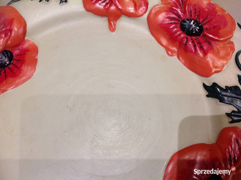 Patera Misa Dekoracyjna Ceramiczna Duża z Nowa Sól