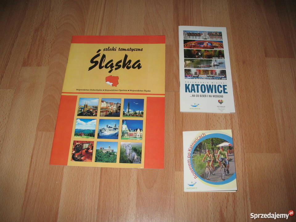 Katowice mapka rowerowa przewodnik i gazetka