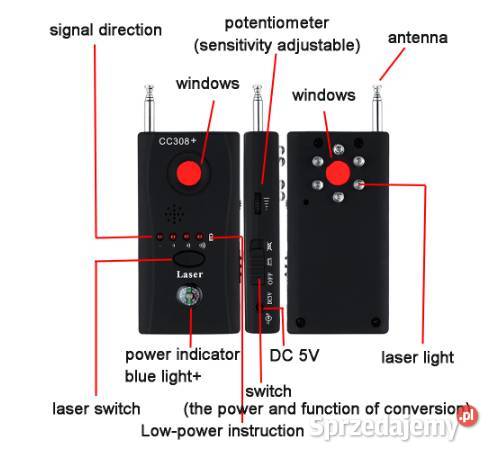 WYKRYWACZ PODSŁUCHÓW Lokalizatorów KAMER Nowy Sącz