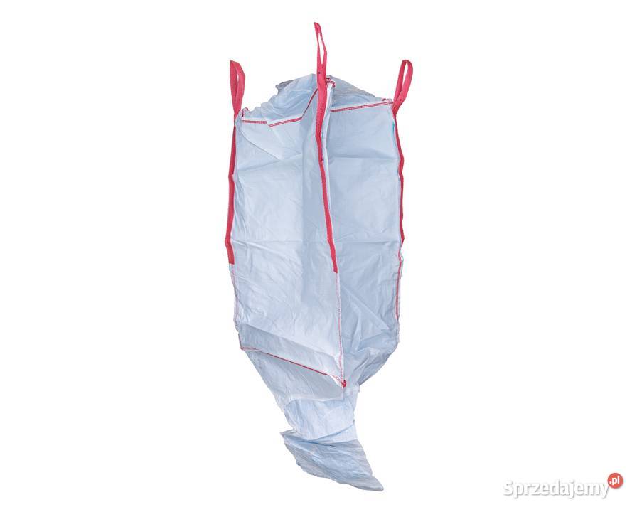 Używany worek big bag z fartuchem 90x90x120