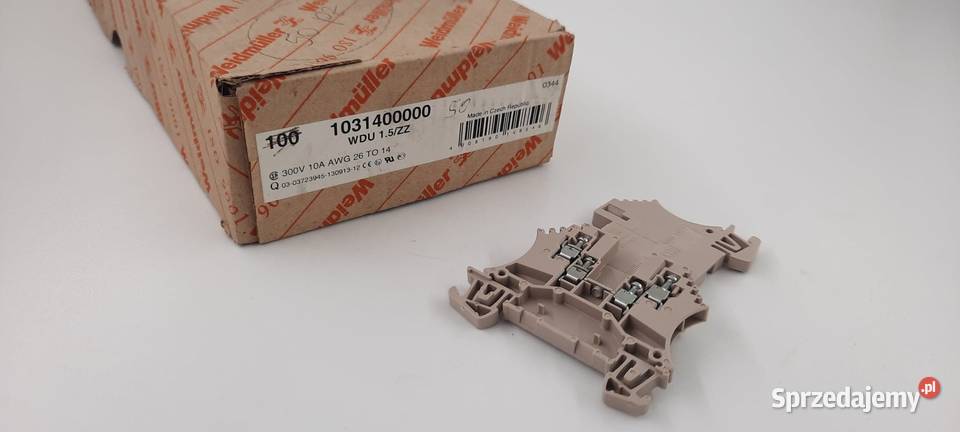 Złączka Weidmuller WDU 15ZZ 50 Warszawa