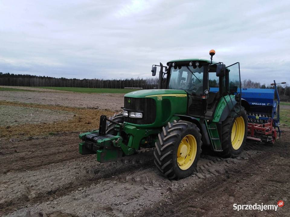 John deere 6620 Amortyzacja przedniej osi Dziwie