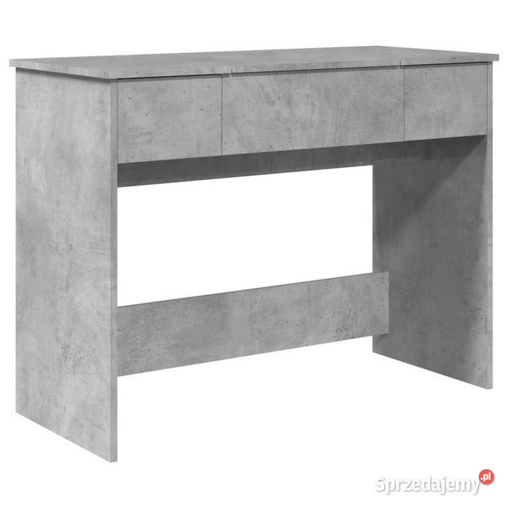 Toaletka z lustrem szarość betonu 100x45x76 Warszawa