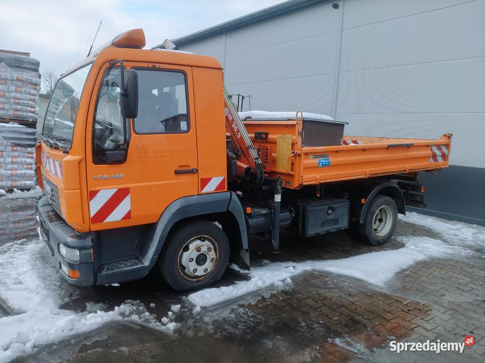 Man LE 8140 Wywrotka HDS sprzedam