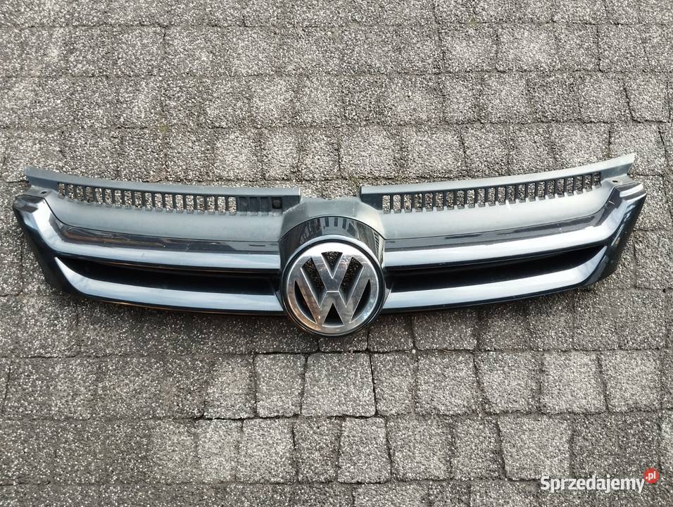 Grill Atrapa Vw Golf V Plus 5M0853655A kompletna śląskie Kamieniec