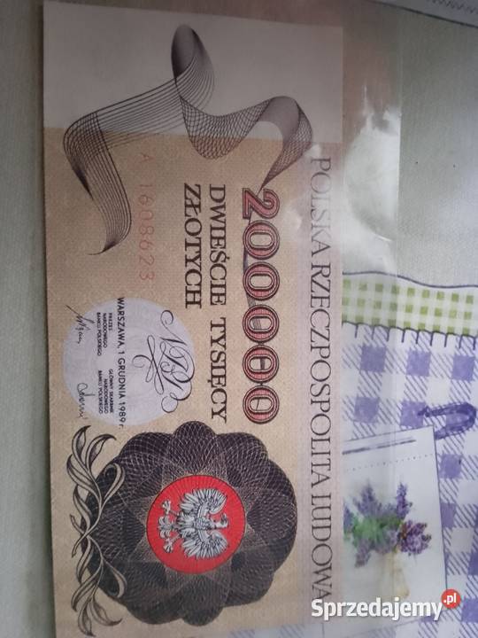 Sprzedam 200 stan unc Żółkiewka-Osada