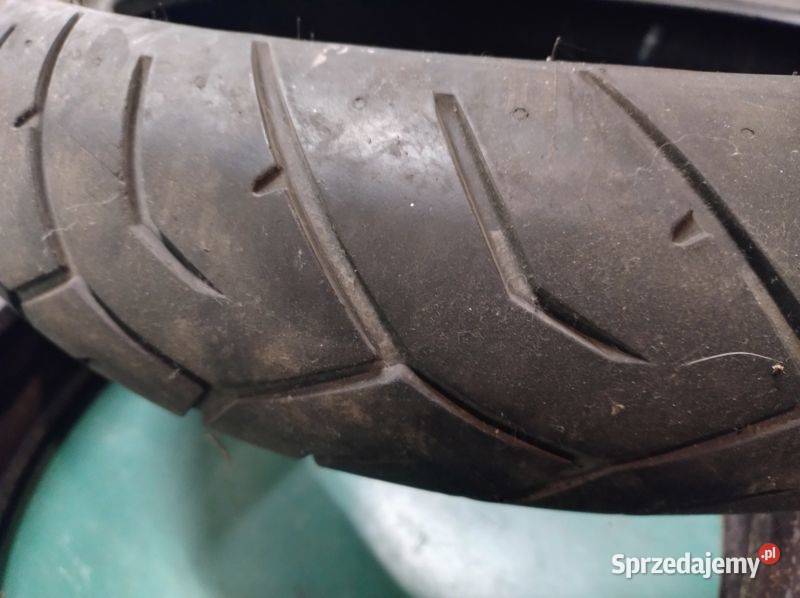 Opony 2 przód motor michelin 12070 zr 17 Łódź