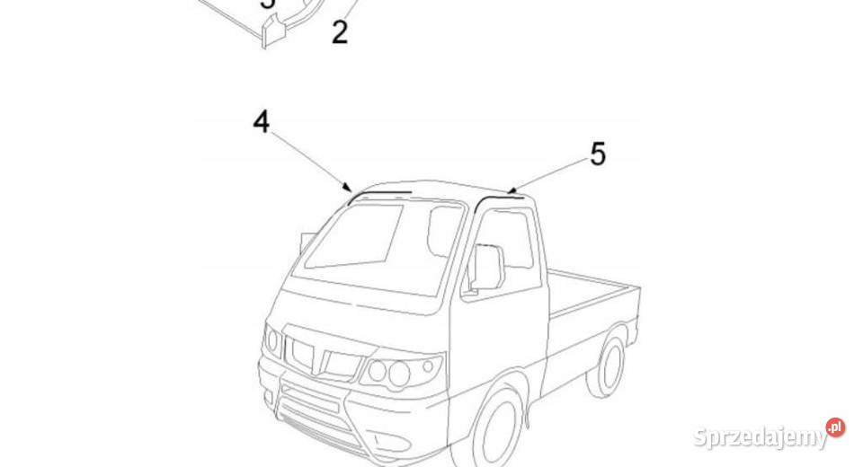 USZCZELKA DRZWI PRAWA PIAGGIO PORTER QUAGRO