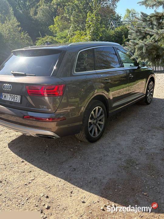 Audi Q7 30 benzyna 333 Quattro 2017r benzyna małopolskie Wieliczka