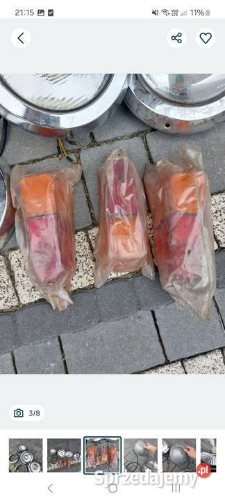 lampy klosze żuk warszawa syrena Ostrowieczno