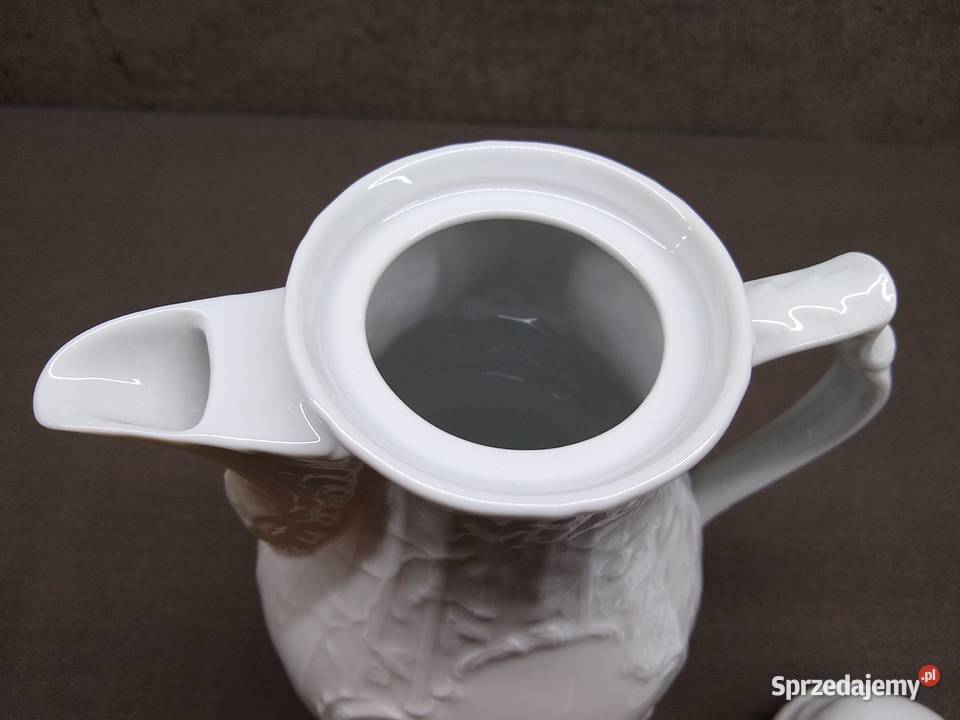 NOWY Dzbanek Rosenthal Sanssouci biały 25 Porcelana i szkło Kalisz