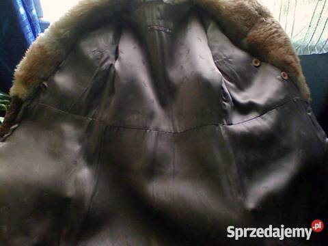 Naturalny kożuch pelisa damska miodowo beżowa Łódź