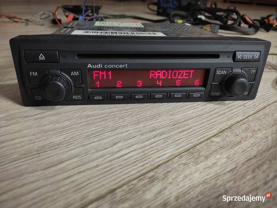 Radio samochodowe Audi Concert CD Audi A6 C5 TT Grundig
