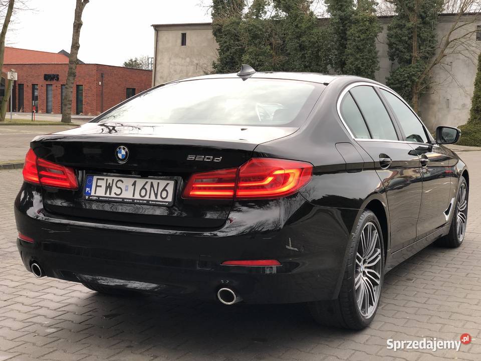 BMW Seria 5 G30 520d mHEV 190 2020r Automat CD Wijewo