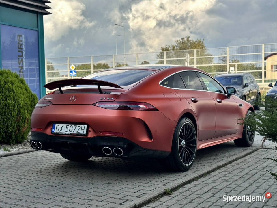 Mercedes AMG GT 53 AMG Manufaktur AMG komputer pokładowy AMG GT Węgrzce