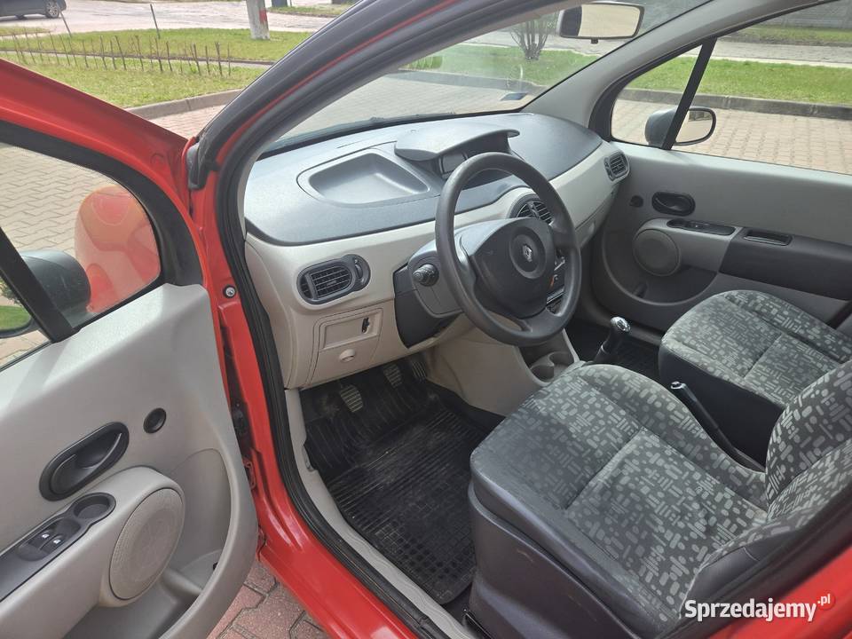 Renault Modus 12 benzyna 2004 długie opłaty 1200cm3 Łódź
