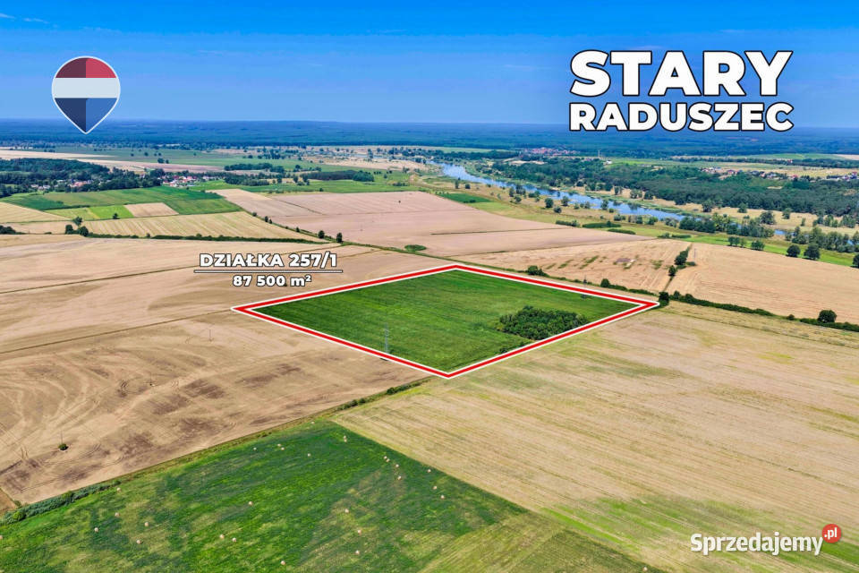 Na sprzedaż grunty orne RIIIa 875 ha Stary Raduszec sprzedam