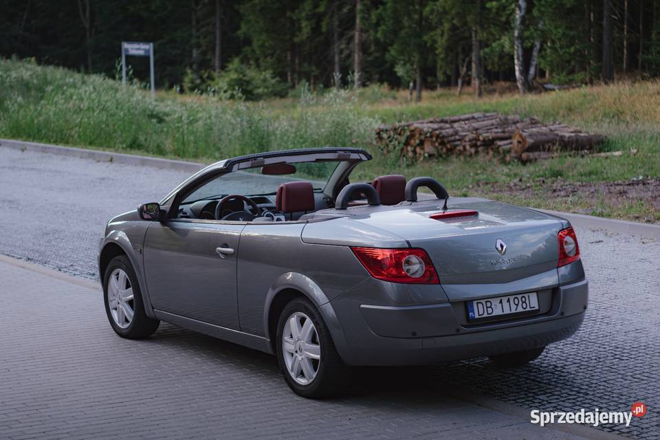 Renault Mgane II CC Karmann 16 16V 170 Cabrio ASR (kontrola trakcji) Megane Wałbrzych