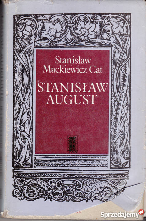 02144 STANISŁAW AUGUST STANISŁAW MACKIEWICZ CAT literatura piękna - proza polska sprzedam