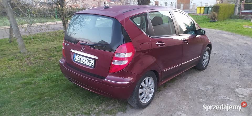 MercedesBenz A klasa Benzyna 15 Elegance CD Środa Śląska sprzedam