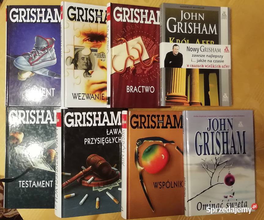 John Grisham - 10 tomów.