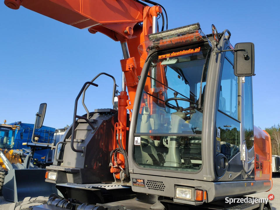 kołowa Hitachi ZX140 Koparka Kołowa Bez Luzów i