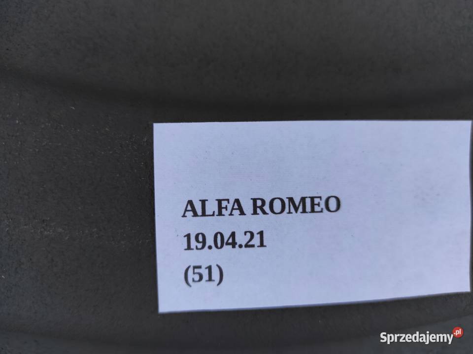 PODŁOGA BAGAŻNIKA ALFA ROMEO 147 937 3D osobowe wielkopolskie Nowy Tomyśl