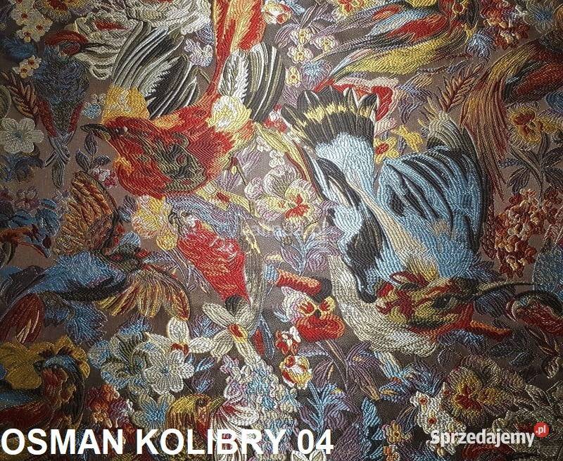 Tkanina obiciowa żakardowa Osman Kolibry wielkopolskie Kępno