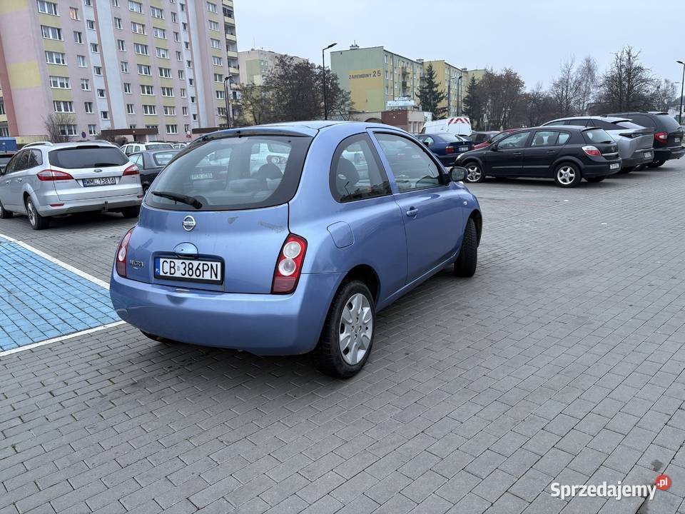 Nissan Micra K12 2003r 12 benzyna 80 Bydgoszcz